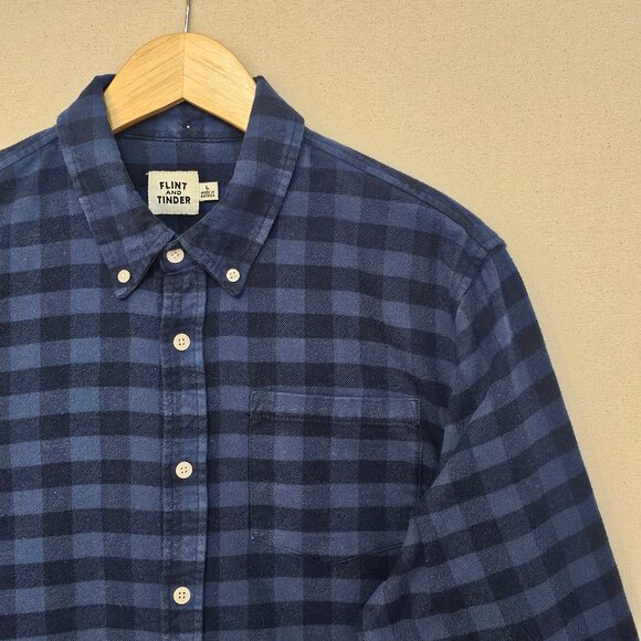 Flint & Tinder Flannel Button Down L - Picture 1 of 6